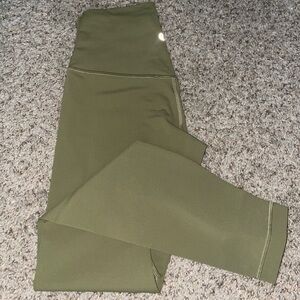 Lululemon align - bronze green